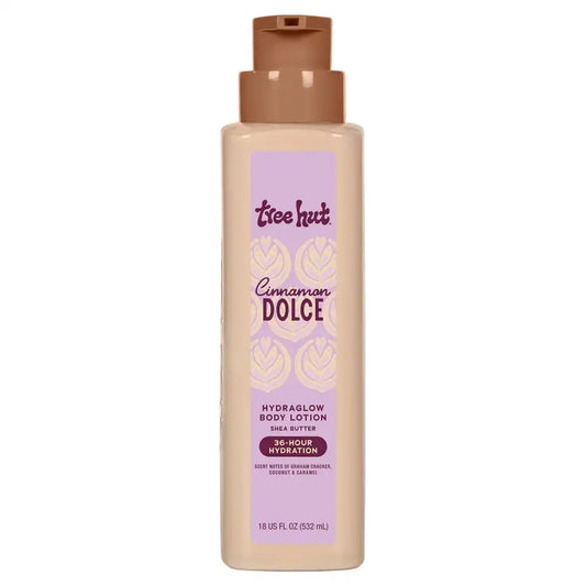 Tree Hut Body Lotion Cinnamon Dolce, Cozy Cinnamon Scent, 18 Fl Oz