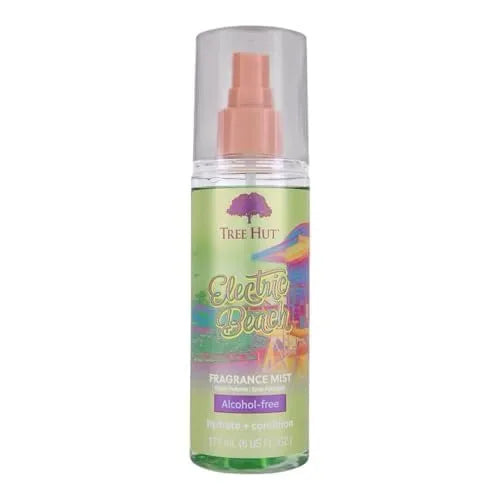 Tree Hut Electric Beach Hair & Body Mist, Alcohol-Free Body Spray, 6 Fl Oz