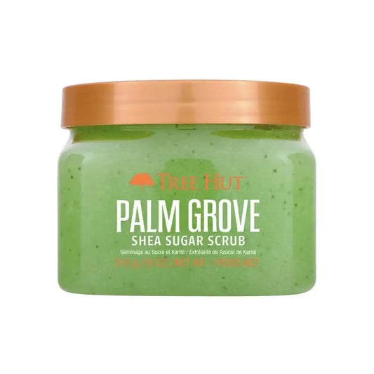Tree Hut Palm Grove Body Scrub, Exfoliating Sugar Scrub, Vegan, 18 Oz