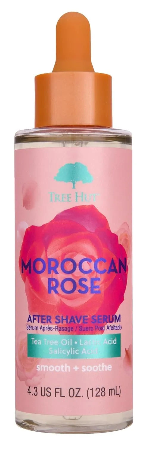 Tree Hut Moroccan Rose After Shave Serum, 4.3 Fl Oz