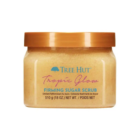 Tree Hut Tropic Glow Body Scrub, Exfoliating Sugar Scrub, Vegan, 18 Oz