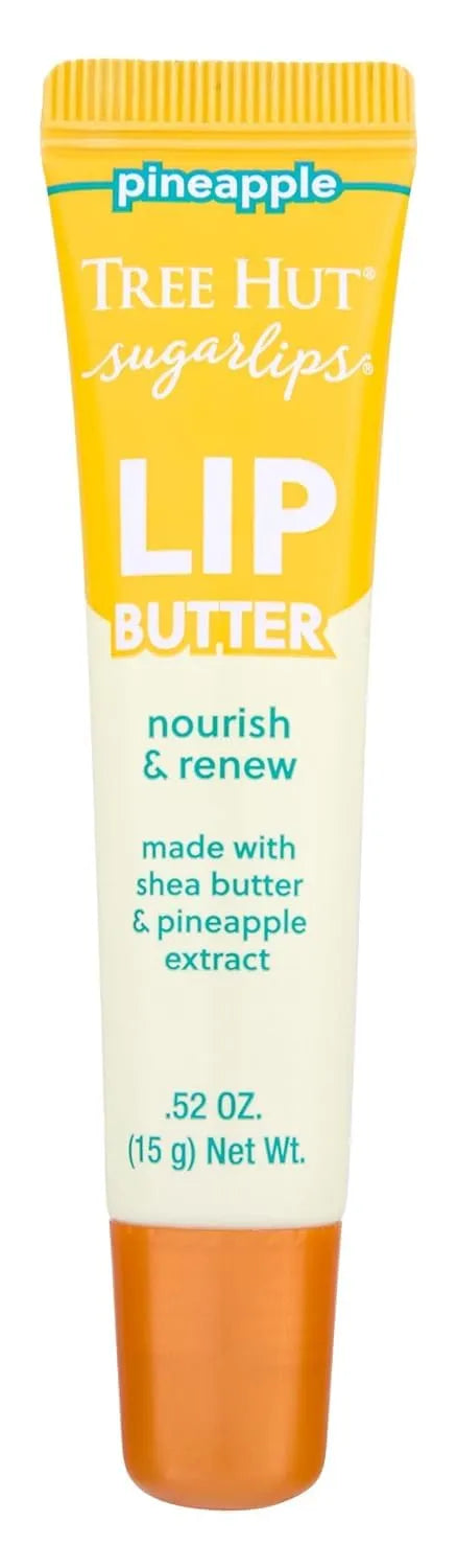 Tree Hut Moisturizing Pineapple Lip Butter, 0.52 Fl Oz