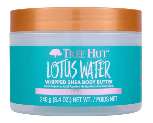 Tree Hut Lotus Water Whipped Body Butter with Shea Butter, 8.4 Oz