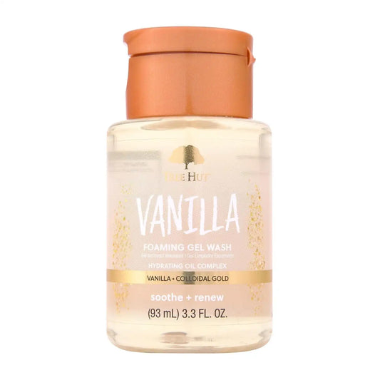 Tree Hut Mini Vanilla Foaming Body Wash, Travel Size, 3.3 Fl Oz