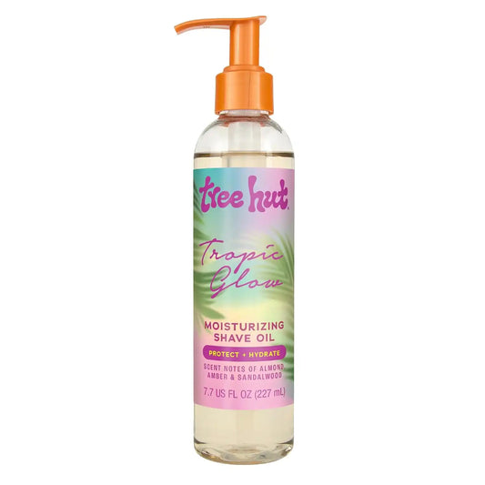 Tree Hut Tropic Glow Moisturizing Shave Oil, 7.7 Fl Oz