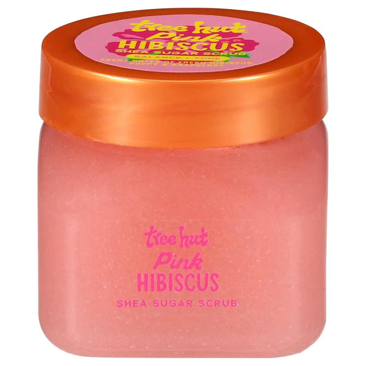 Tree Hut Mini Pink Hibiscus Body Scrub, Travel Size Sugar Scrub, 3.4 Oz